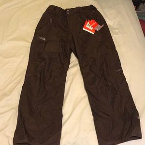 North Face HyVent W Freedom Insulated Pants Brown
